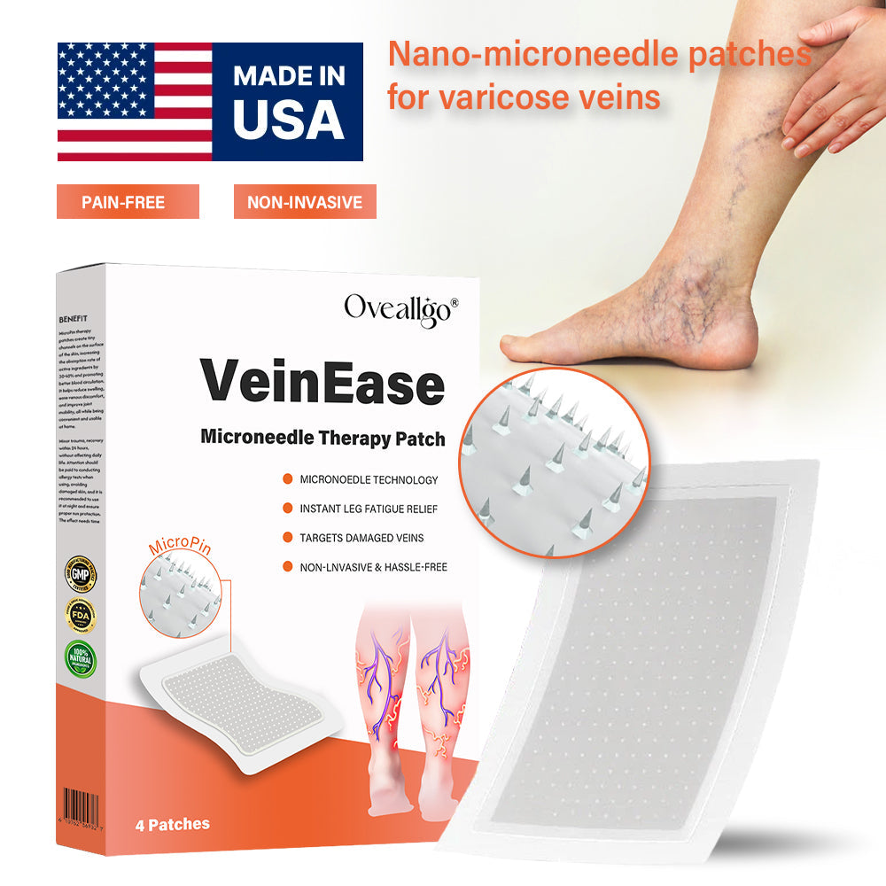 Oveallgo® VeinEase Microneedle Therapy Patch