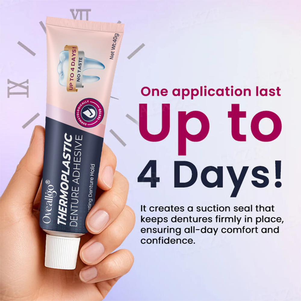 Oveallgo® Thermoplastic Denture Adhesive