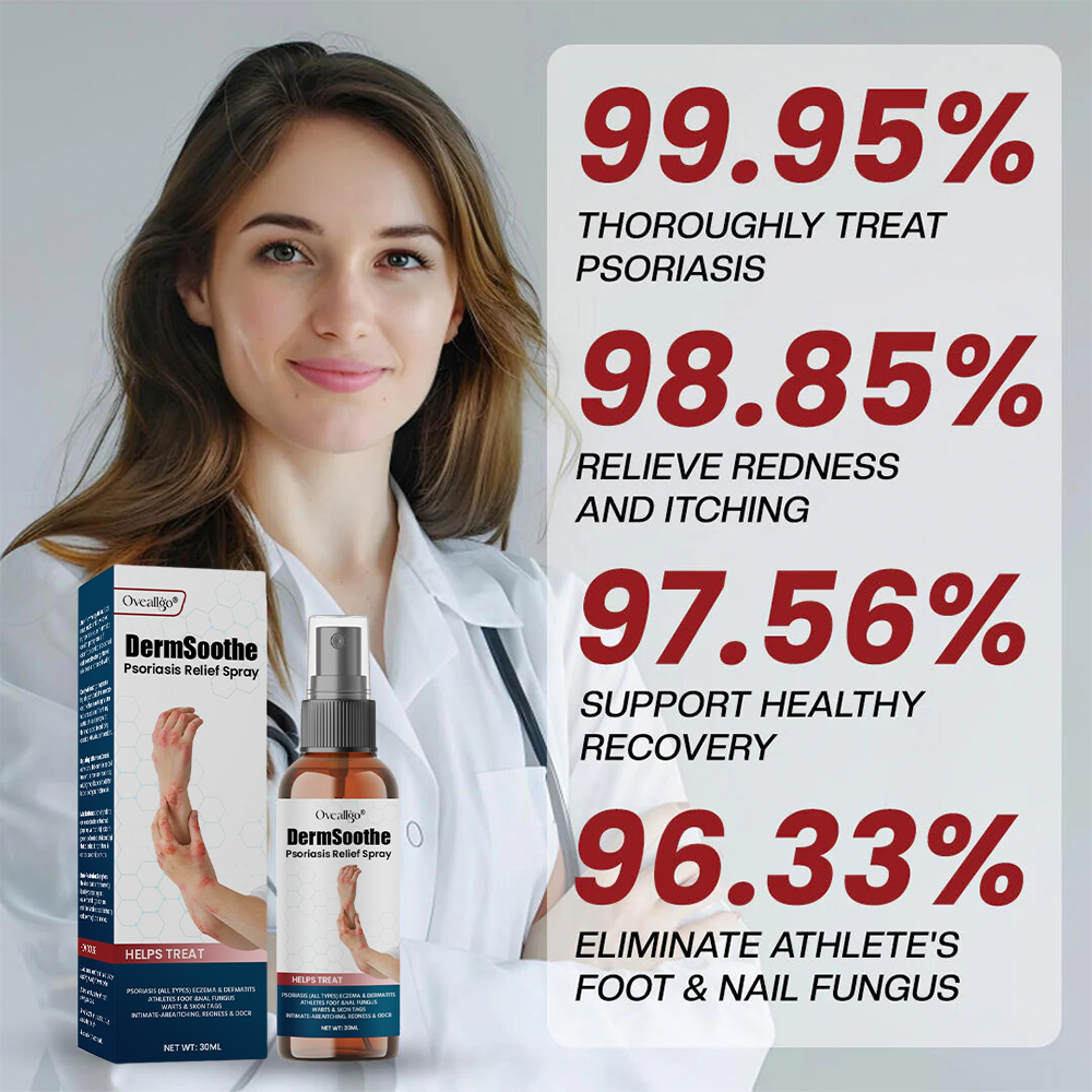 Oveallgo® DermSoothe Psoriasis Relief Spray