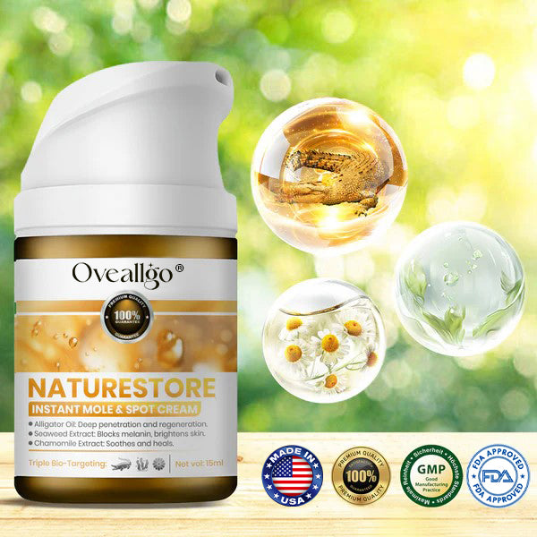 Oveallgo® NATURESTORE Instant Mole & Spot Cream