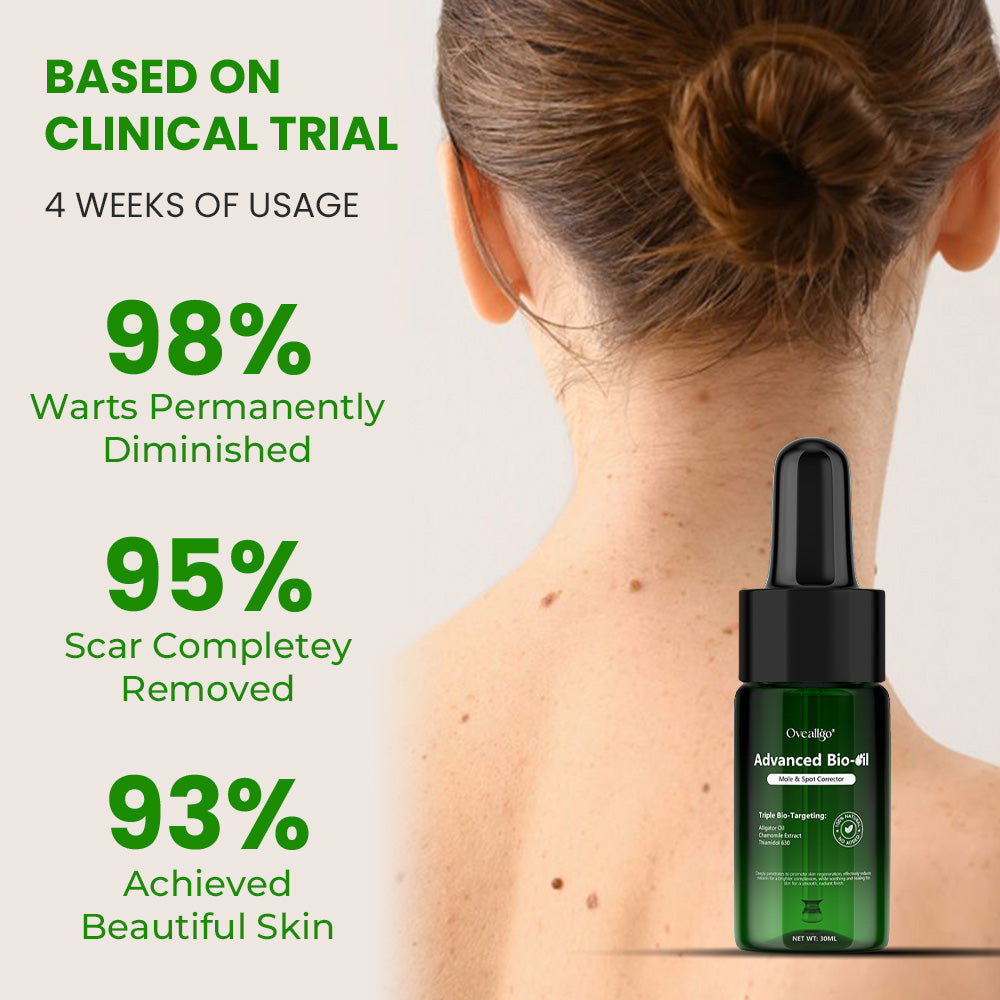 ✅Official Store: Oveallgo® Advanced Plus Bio-Oil Mole & Spot Corrector Enhanced with Alligator Oil