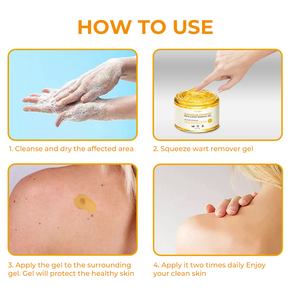 Oveallgo® DermaErase Advanced Alligator Oil Complex – Mole & Spot Removal Pro Gel