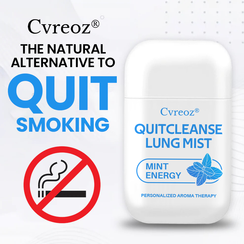 Cvreoz® QuitCleanse Lung Mist — Break Free From Cigarettes in 21 Days