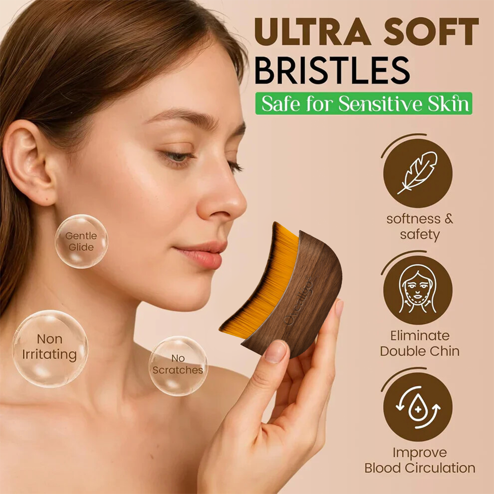 Oveallgo® Facial Massage Eye and Neck Care Brush