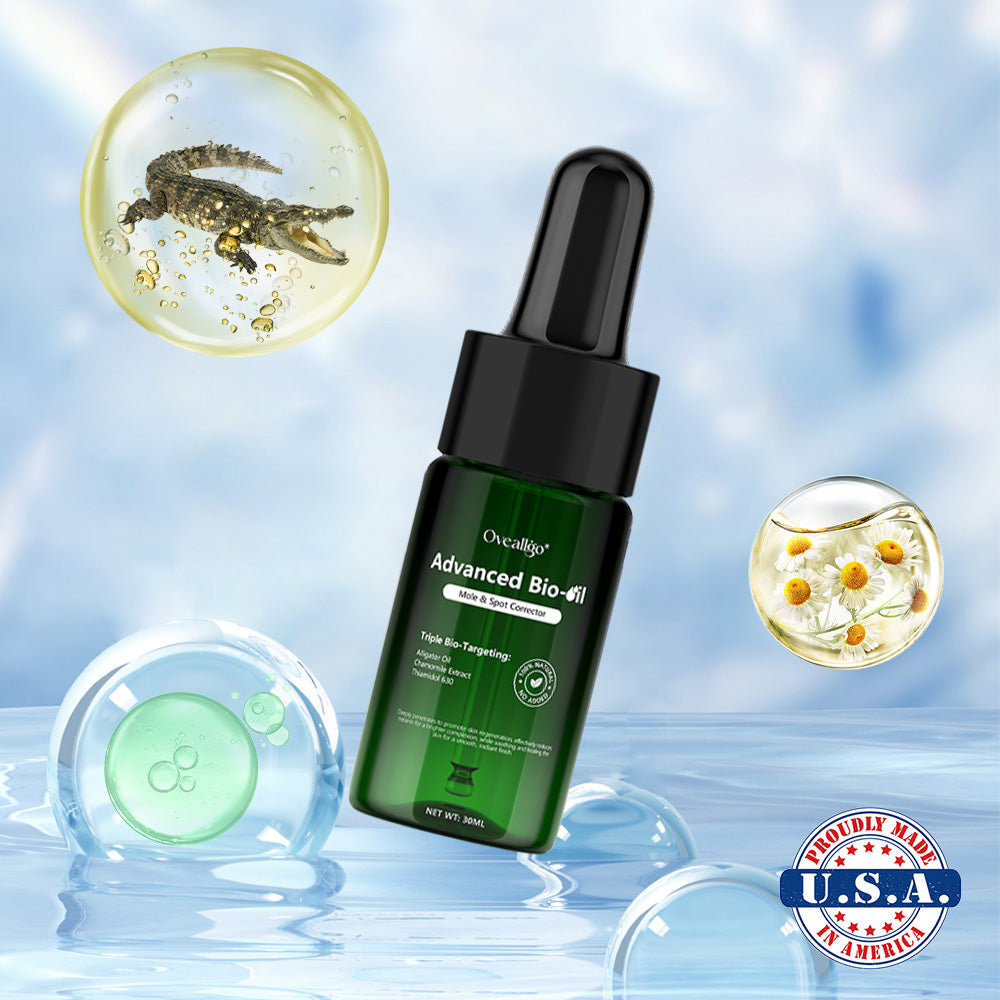 ✅Official Store: Oveallgo® Advanced Plus Bio-Oil Mole & Spot Corrector Enhanced with Alligator Oil