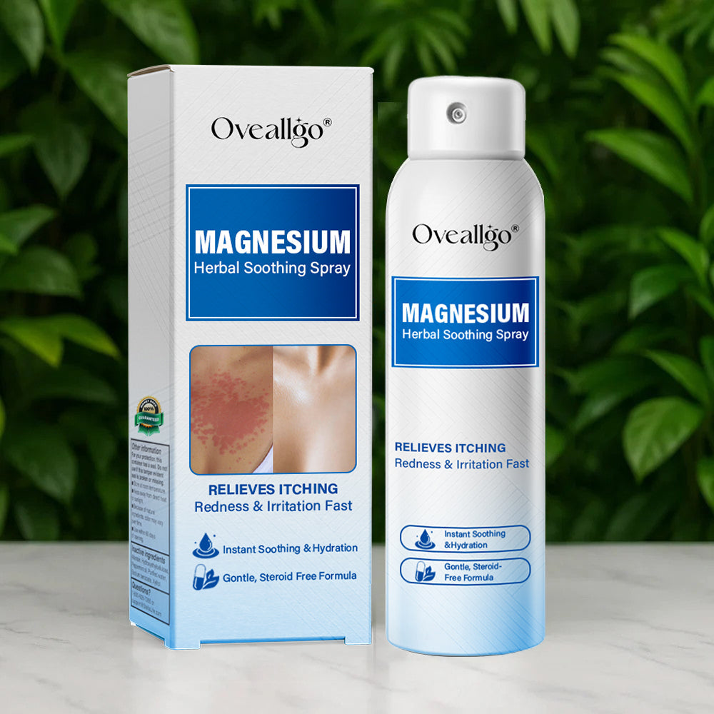Oveallgo® Magnesium Herbal Psoriasis Spray