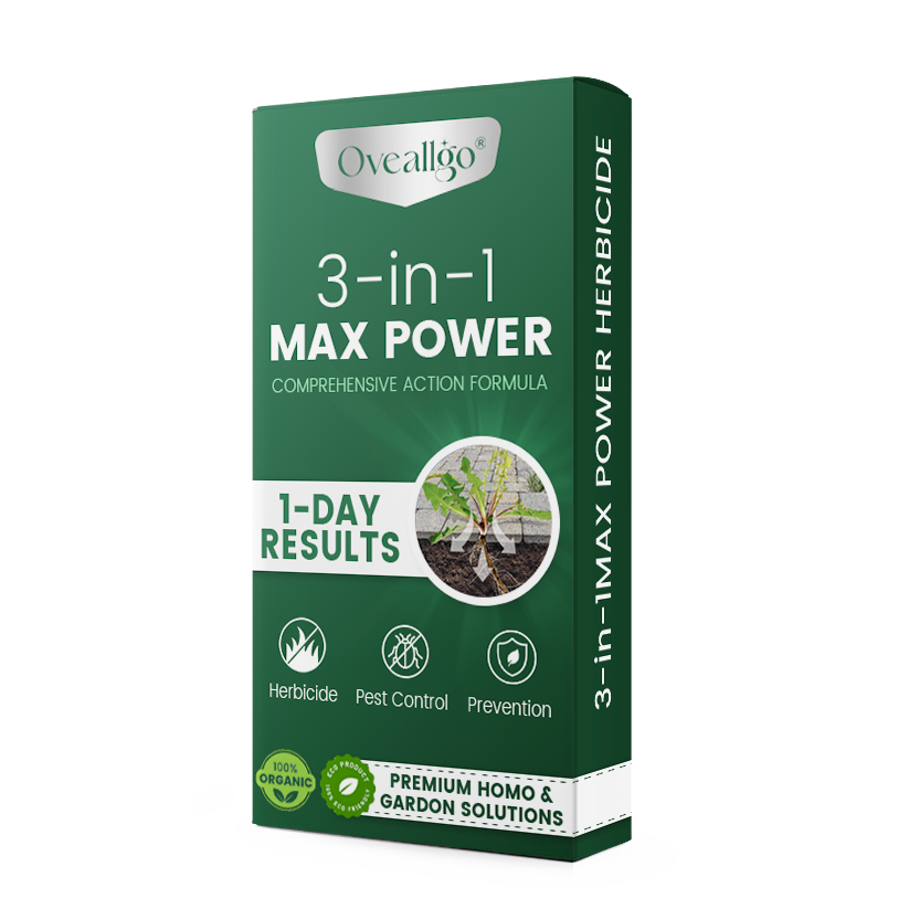 🌟 Official Store |🔥Hot Sale - 50% OFF🌿Oveallgo® 3 in 1 Max Power Herbicide