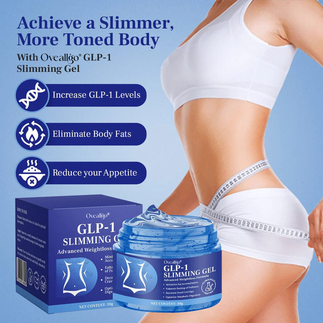 Oveallgo® GLP-1 Slimming Ultra Gel