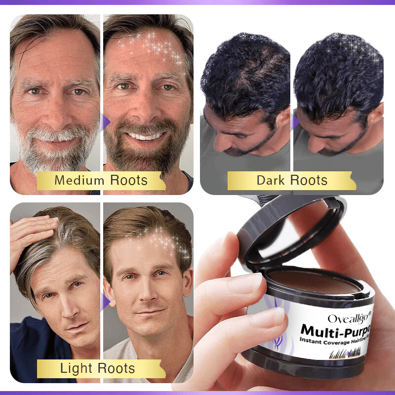 Oveallgo® Multi-Purpose Instant Coverage Hairline Powder
