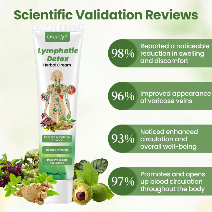 Oveallgo® Lymphatic Detox Herbal Cream