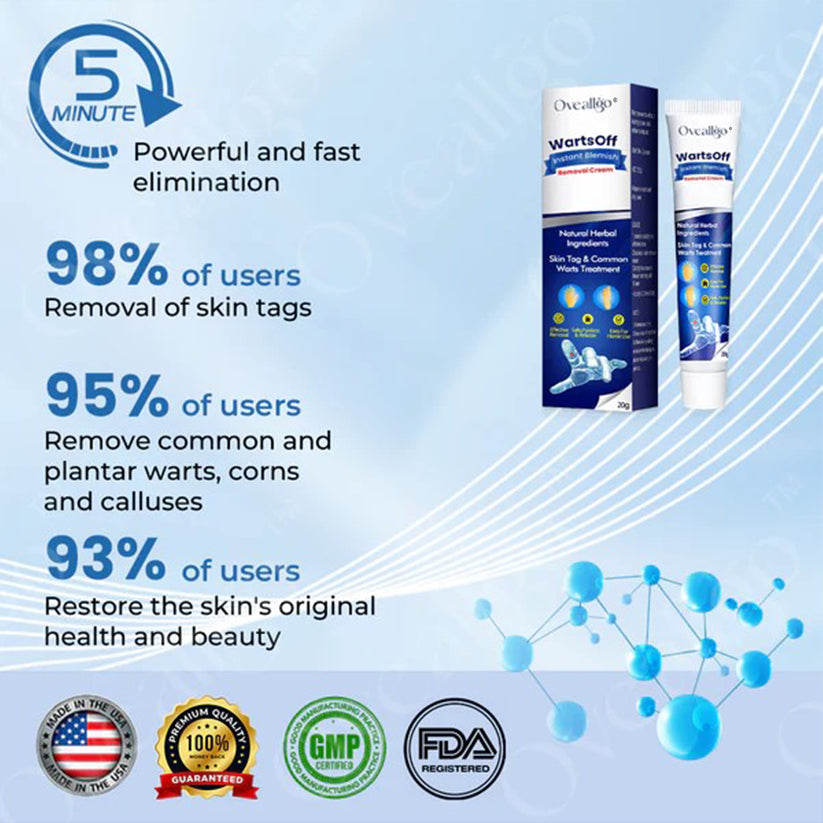 ✅ Official Store: Oveallgo® WartsOff Pro Instant Blemish Removal Cream👩⚕️USA Dermatology Association (AADA)Approved (Skin Tags, Warts, Dark Spots Removal)