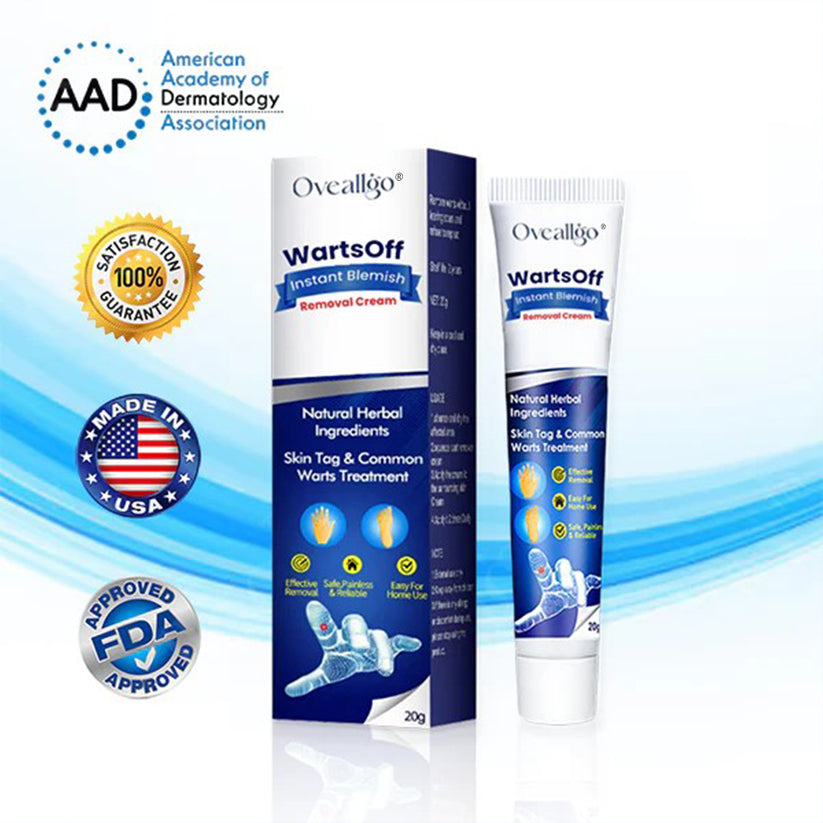✅ Official Store: Oveallgo® WartsOff Pro Instant Blemish Removal Cream👩⚕️USA Dermatology Association (AADA)Approved (Skin Tags, Warts, Dark Spots Removal)