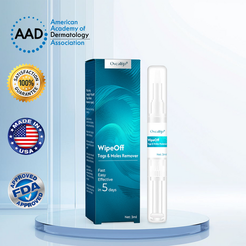 ✅Official Store: Oveallgo® WipeOff Tags & Moles Remover👨⚕️The American Academy of Dermatology (AADA) Approved