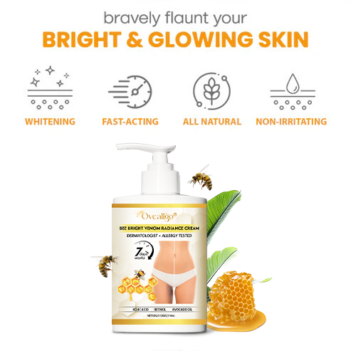💥2025 Limited 70% OFF ⏳ Oveallgo® Bee Bright Venom Radiance Cream