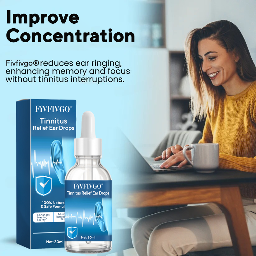 Fivfivgo® Tinnitus Relief Ear Drops - Already Sold 120,000+ Bottles Worldwide