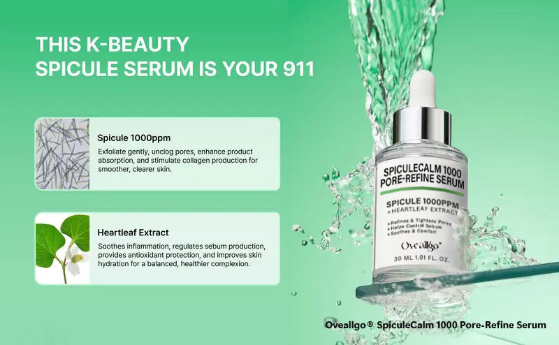 Oveallgo® SpiculeCalm 1000 Pore-Refine Serum