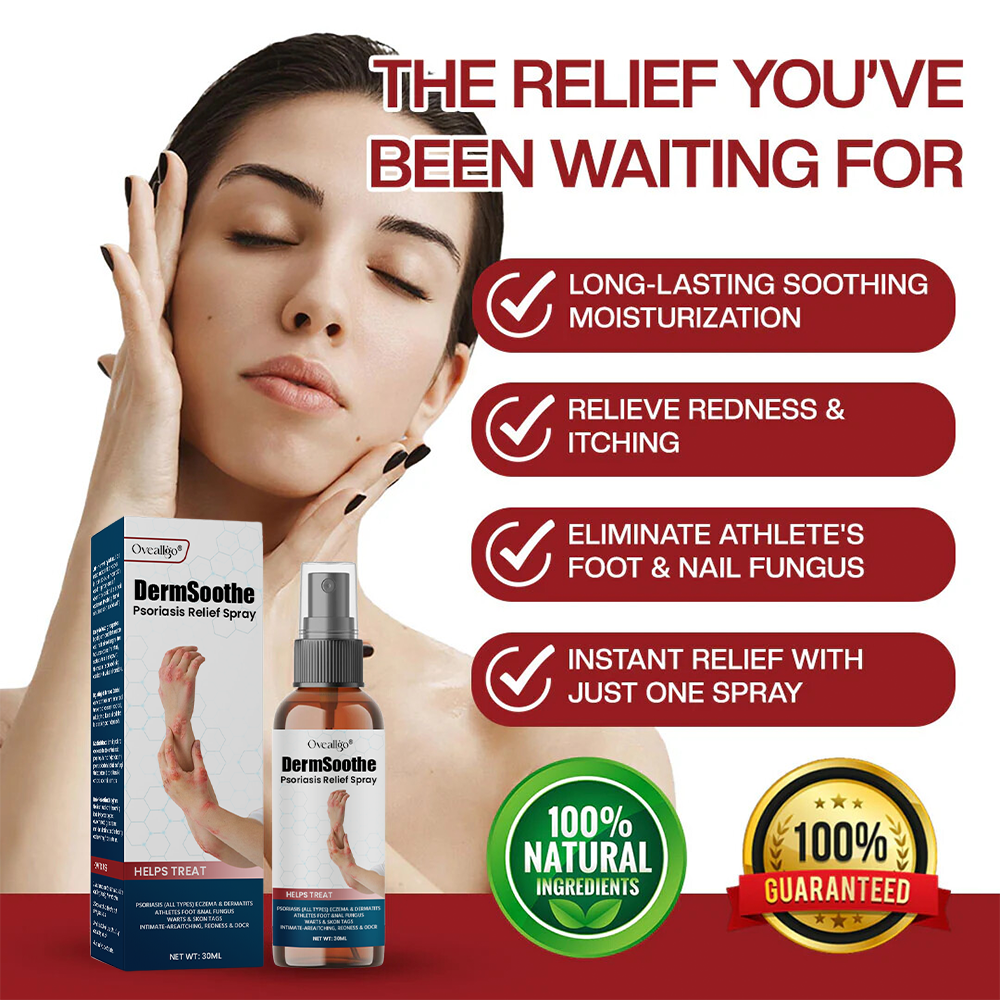 Oveallgo® DermSoothe Psoriasis Relief Spray