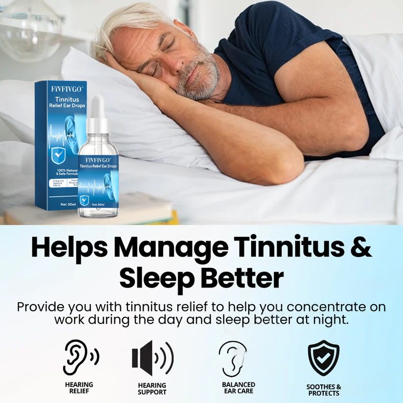 Fivfivgo® Tinnitus Relief Ear Drops - Already Sold 120,000+ Bottles Worldwide