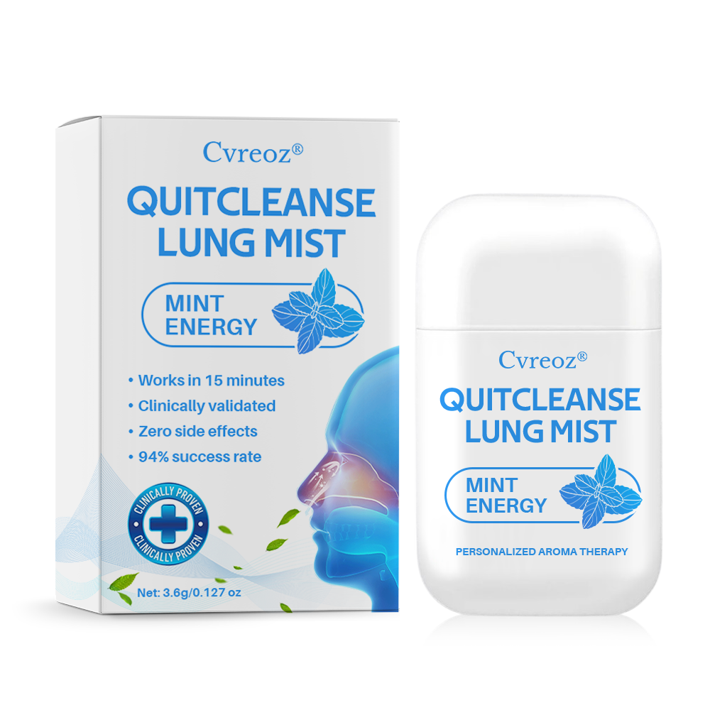 Cvreoz® QuitCleanse Lung Mist — Break Free From Cigarettes in 21 Days