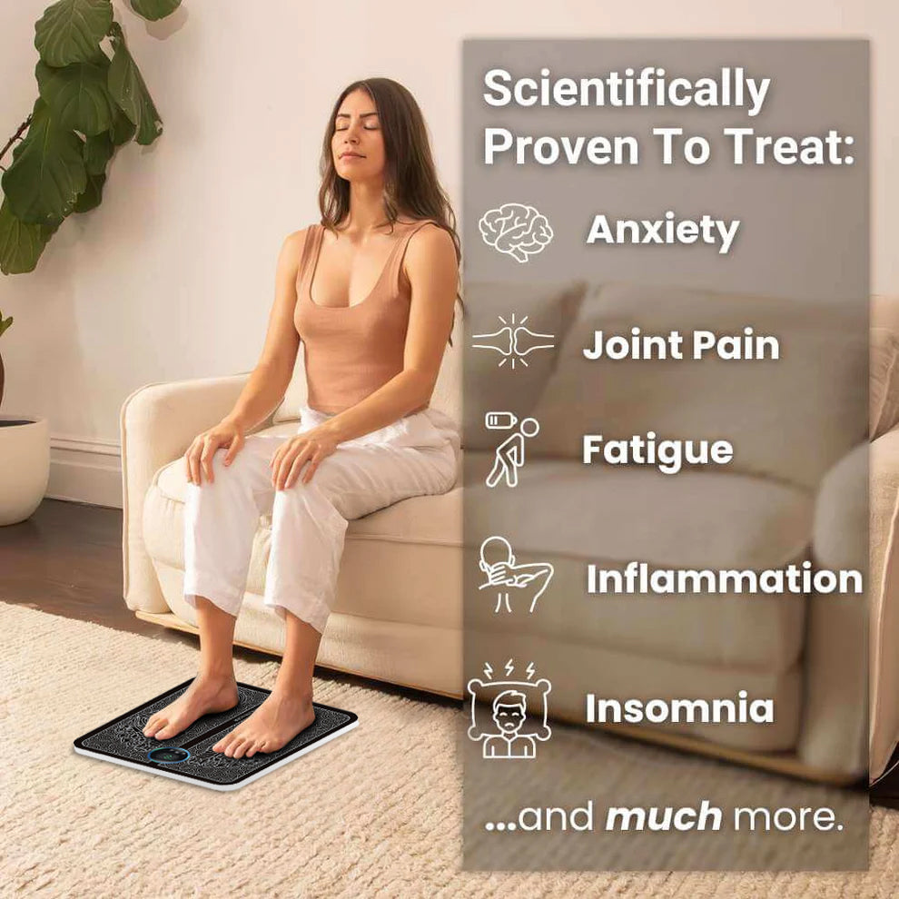 Bikenda® JointHarmony Grounding EMS Foot Mat