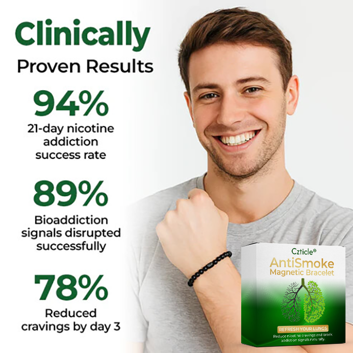 CZTICLE® AntiSmoke Magnetic Bracelet⭐