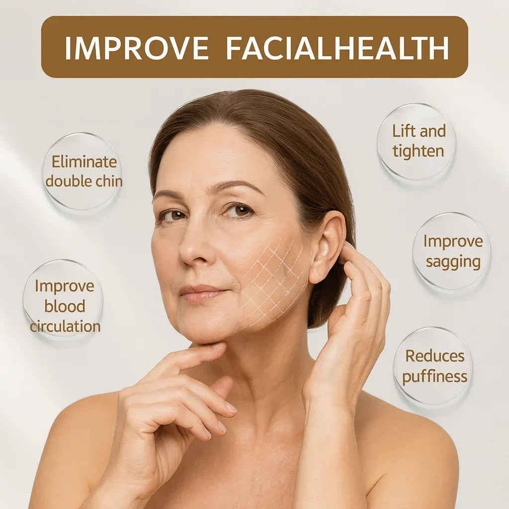 Oveallgo® Facial Massage Eye and Neck Care Brush
