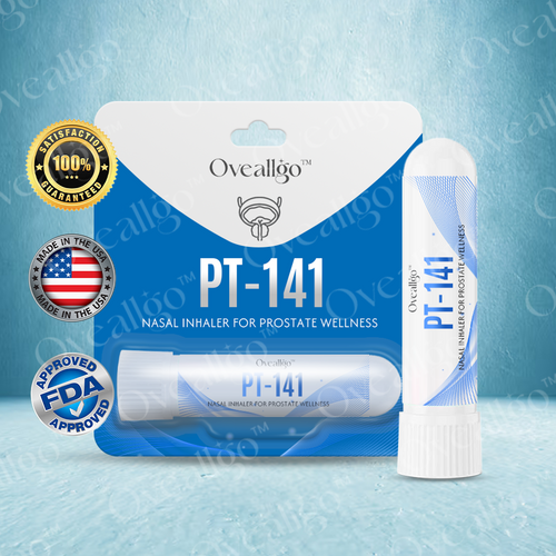 ✅Official Store: Oveallgo™ PT-141 Nasal Inhaler for Prostate Wellness👨⚕️USA Urological Association (AUA)Approved (Reducing prostate swelling, pain, discomfort, soreness, and urinary fatigue)