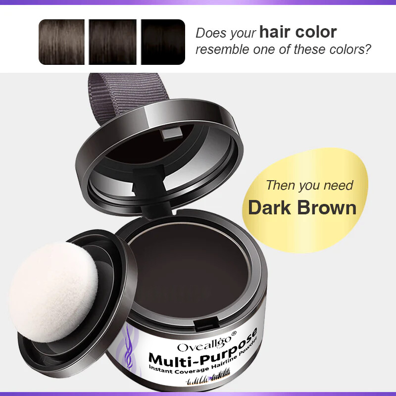 Oveallgo® Multi-Purpose Instant Coverage Hairline Powder