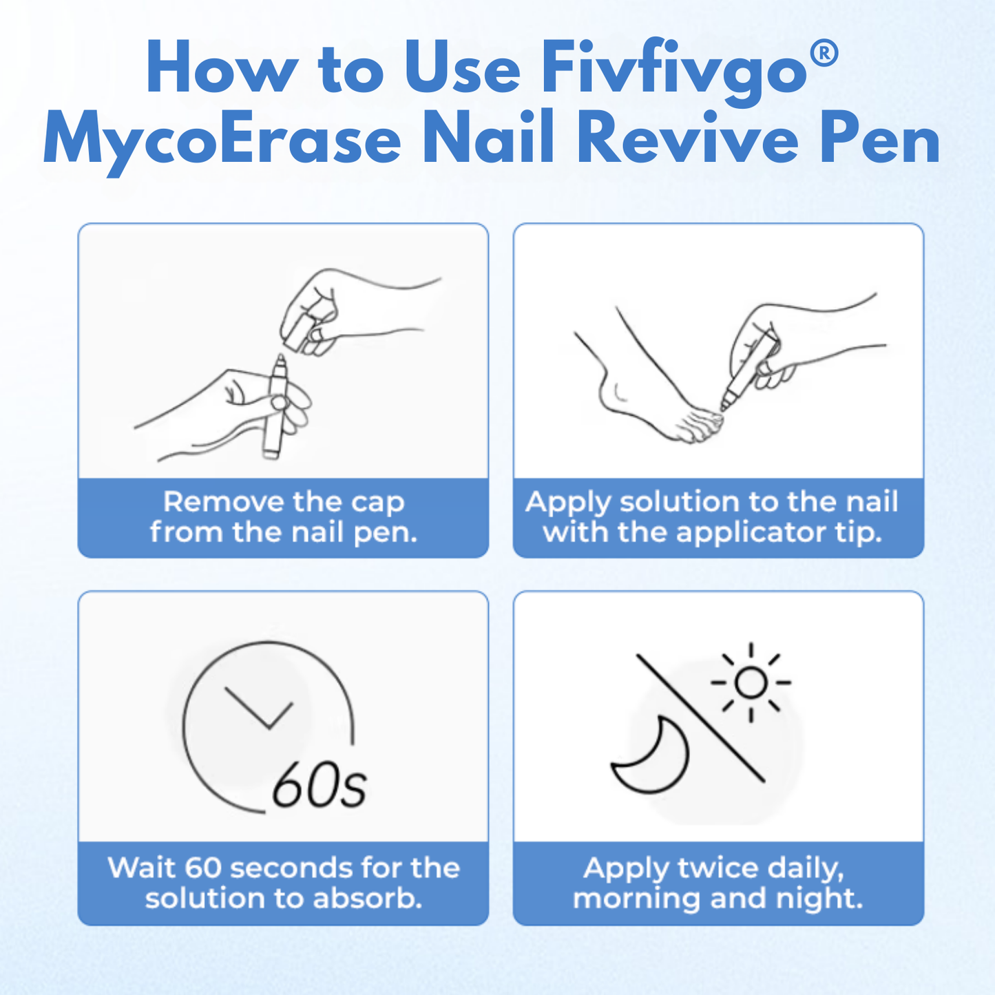 Fivfivgo® MycoErase Nail Revive Pen
