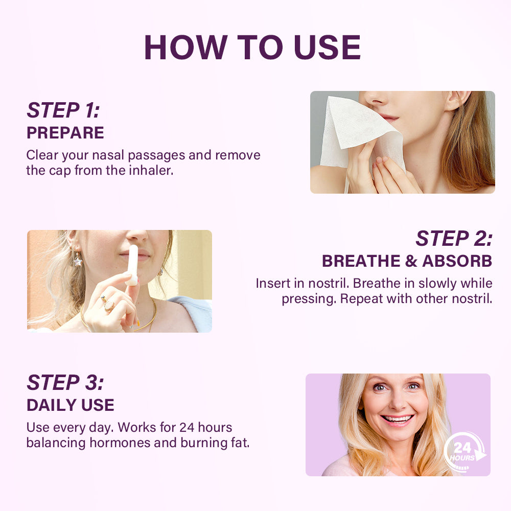 Oveallgo® Estradiol Menopause Treatment Nasal Inhalation Stick
