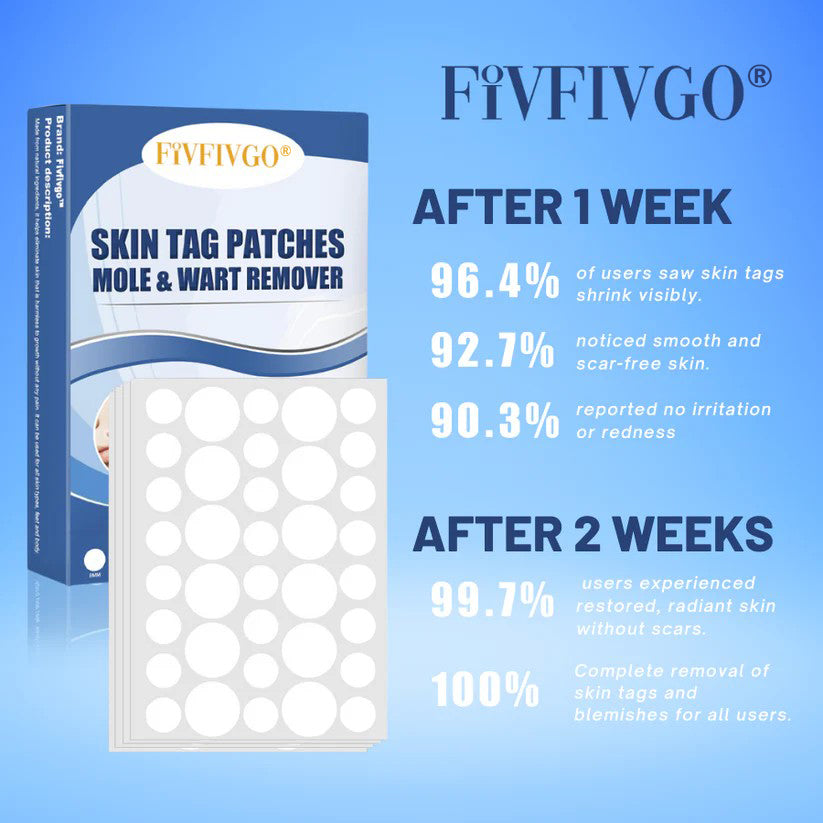 Fivfivgo® Moles & Warts Removing Skin Tag Patch
