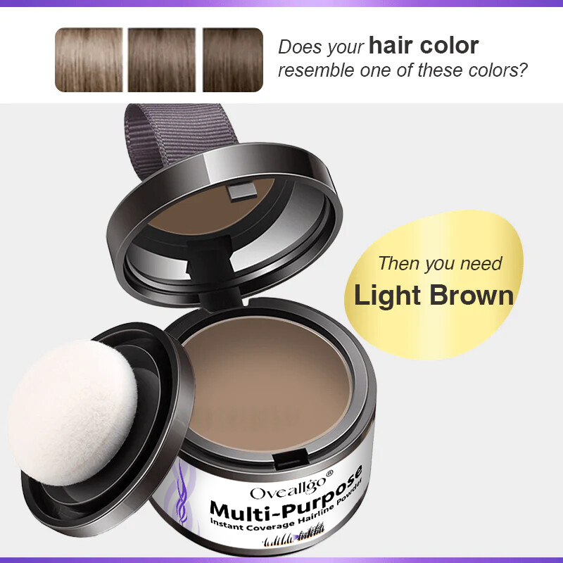 Oveallgo® Multi-Purpose Instant Coverage Hairline Powder