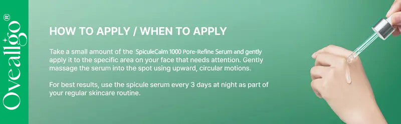 Oveallgo® SpiculeCalm 1000 Pore-Refine Serum