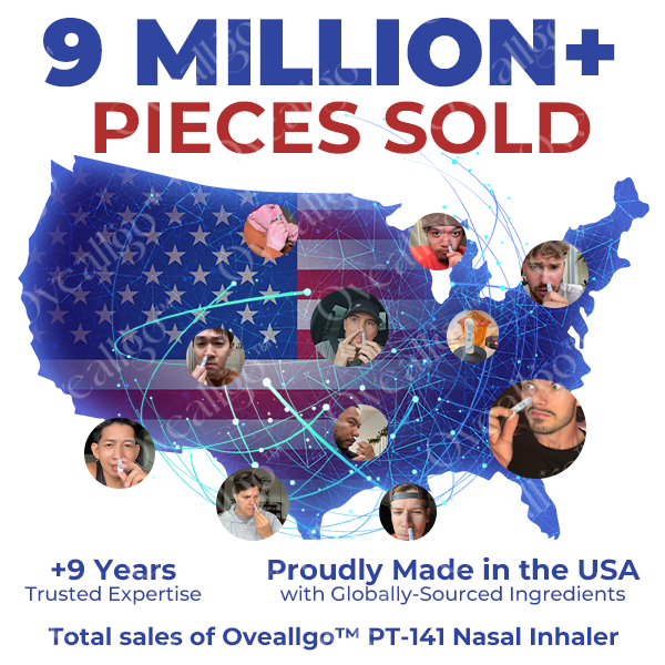 ✅Official Store: Oveallgo™ PT-141 Nasal Inhaler for Prostate Wellness👨⚕️USA Urological Association (AUA)Approved (Reducing prostate swelling, pain, discomfort, soreness, and urinary fatigue)