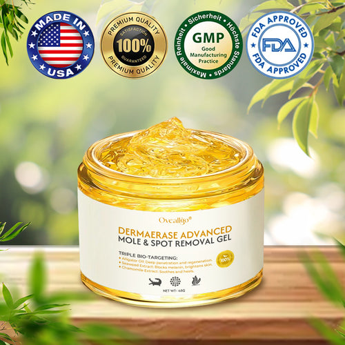 Oveallgo® DermaErase Advanced Alligator Oil Complex – Mole & Spot Removal Pro Gel