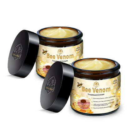 ✅Official Store: Oveallgo™ Bee Venom Skin Treatment Cream (𝐴𝐴𝐷 𝑅𝑒𝑐𝑜𝑚𝑚𝑒𝑛𝑑𝑒𝑑) ✨Anti-aging, Hydrating, Skin Repair, Even Tone, Acne and Dark Spot Treatment, Wartand Mole Removal, PsoriasisRelief