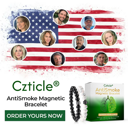CZTICLE® AntiSmoke Magnetic Bracelet⭐