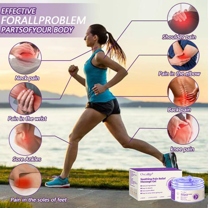 Oveallgo® Turmeric & Emu Oil Arthritis Soothing Pain Relief Massage Gel