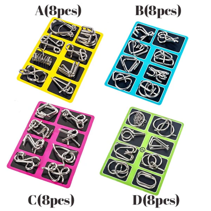 Oveallgo® 3D Metal Challenge Puzzle Toy