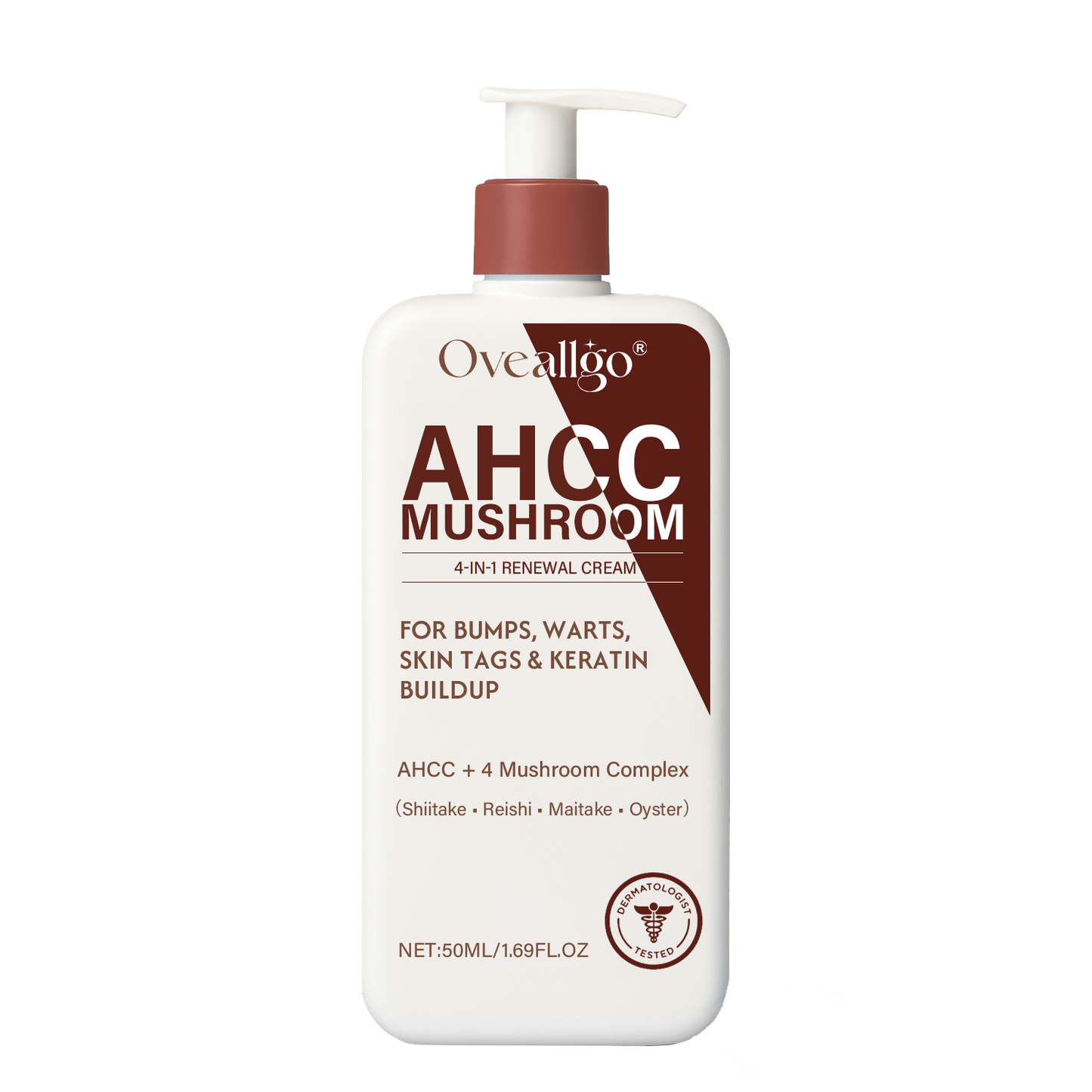 Oveallgo® AHCC Mushroom 4-in-1 Renewal Cream