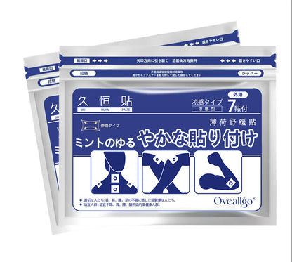 🔥Oveallgo® Back Pain Patch Natural Pain Relief Patches for Knee Neck Shoulder and Joint Pain Muscle Soreness Arthritis Relief