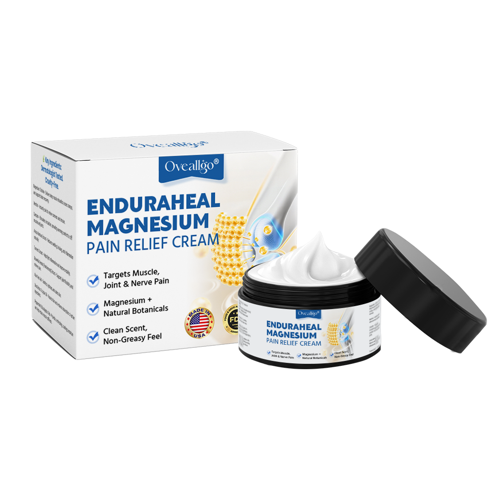 Oveallgo® EnduraHeal Magnesium Pain Relief Cream (Treats Arthritis, Neuropathy, Rheumatism, Sports Injuries & More)