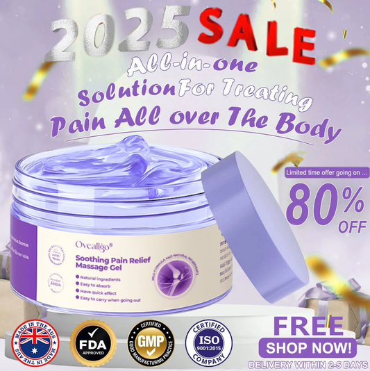 Oveallgo® Turmeric & Emu Oil Arthritis Soothing Pain Relief Massage Gel