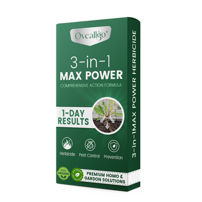 🌟 Official Store |🔥Hot Sale - 50% OFF🌿Oveallgo® 3 in 1 Max Power Herbicide