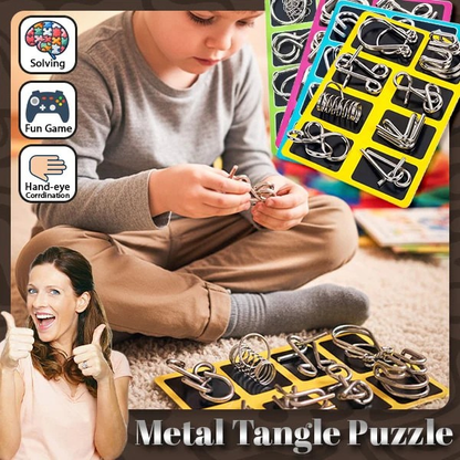 Oveallgo® 3D Metal Challenge Puzzle Toy
