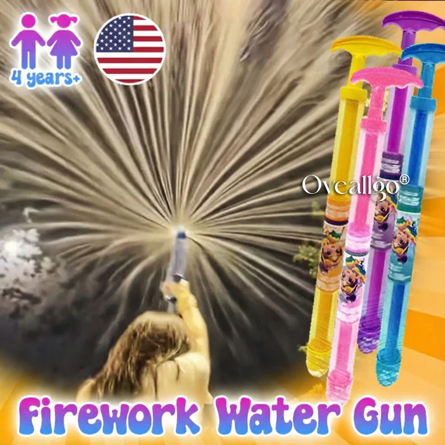 Oveallgo® Firework Water Gun