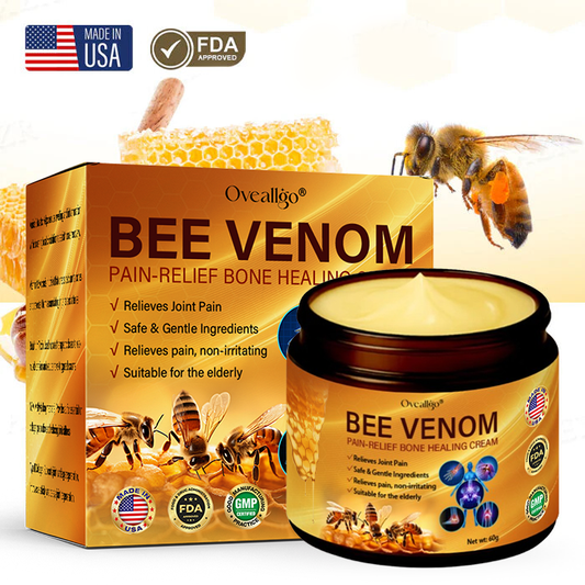 ✅ Official Store: Oveallgo® Bee Venom Pain-Relief Bone Healing Cream (⏰Last Day Discount⏰)
