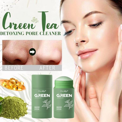 Final Sale - Oveallgo® Green Tea Deep Cleanse Mask - （Limited time discount 🔥 last day）