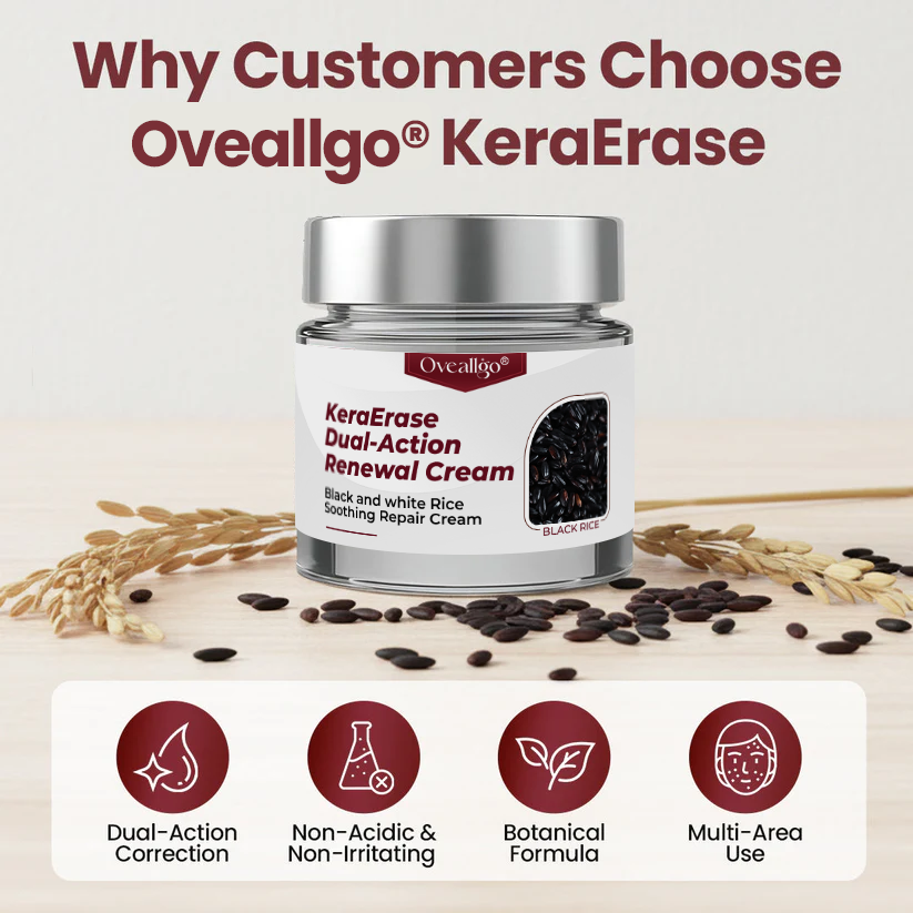 Oveallgo® KeraErase Dual-Action Renewal Cream