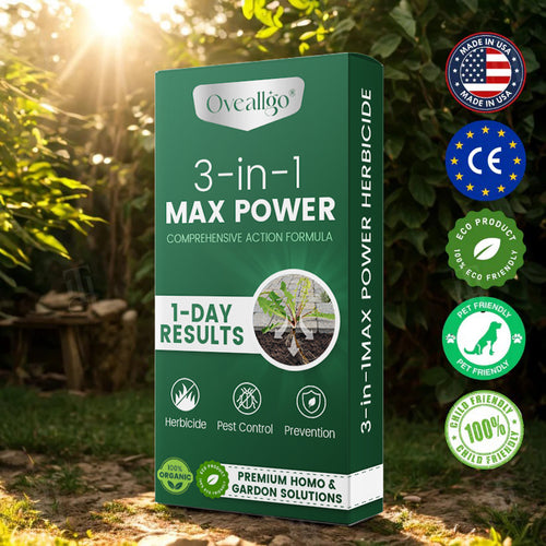 🌟 Official Store |🔥Hot Sale - 50% OFF🌿Oveallgo® 3 in 1 Max Power Herbicide